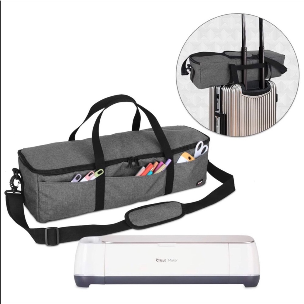 Gray Cricut Carry Bag  Cricut Storage Brand New